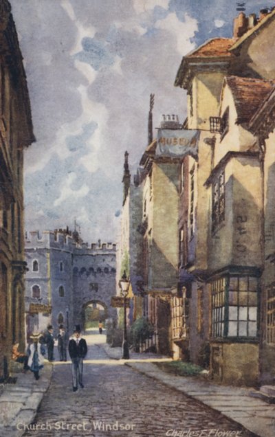 Calle de la Iglesia, Windsor de Charles Edwin Flower